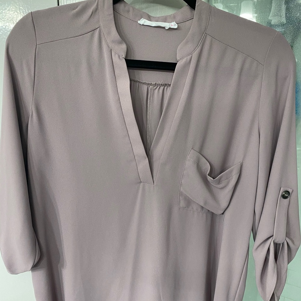 Lush Perfect Roll Tab Tunic